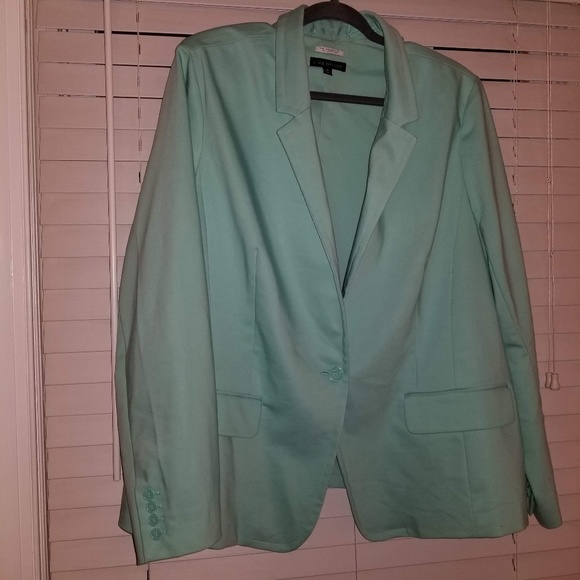 Lane Bryant Jackets & Blazers - Lane Bryant Mint Green Blazer
